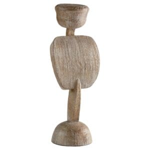 Chakra Sculpture | Weathered Grey - Medium