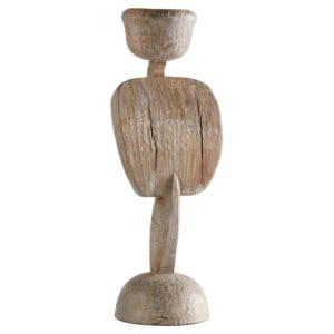 Chakra Sculpture | Weathered Grey - Large