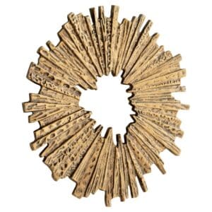 Abra Wall Decor | Antique Brass - Small