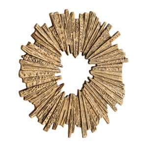 Abra Wall Decor | Antique Brass - Medium