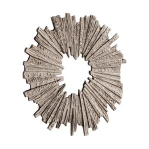 Cadabra Wall Decor | Antique Nickel - Medium
