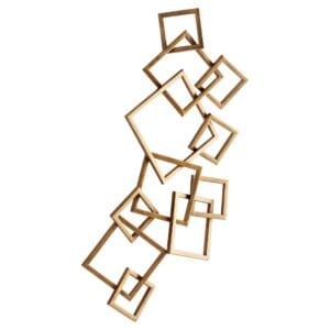 Bold Symphony Wall Decor | Antique Brass