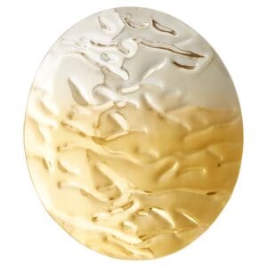 Ripple Wall Decor | Silver And Gold - Small