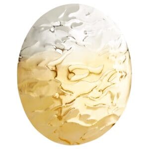 Ripple Wall Decor | Silver And Gold - Large