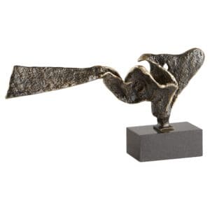 Squall Sculpture | Bronze & Black