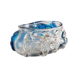 Arethusa Bowl | Clear | Cobalt