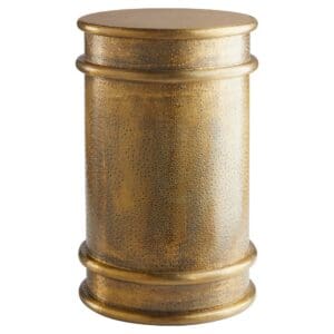 Gavel Accent Table Designed by J Kent Martin |  Brass