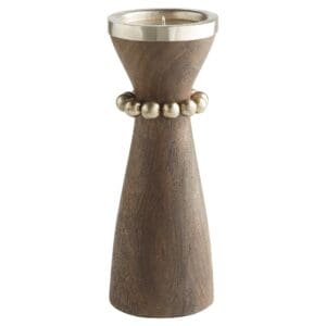 Parvati Candleholder Designed by J Kent Martin |  Grey - Medium