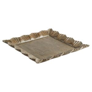 Lorenza Tray |  Brown - Large