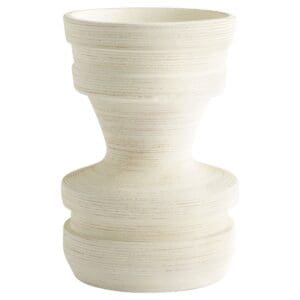 Taras Vase Designed by J Kent Martin | White - Small