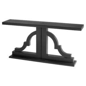 Bahia Console Table | Satin Black