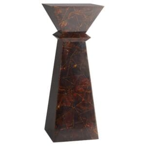 Taurus Accent Table Designed by J Kent Martin | Brown