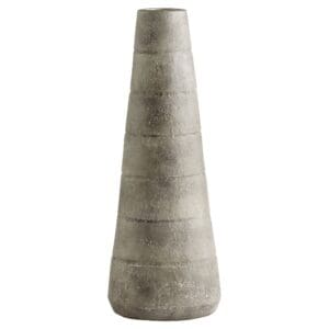 Thera Vase Designed by J Kent Martin | Grey - Large