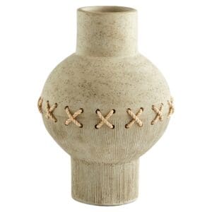 Eratos Vase Designed by J Kent Martin | Natural Clay - Small