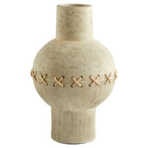 Eratos Vase Designed by J Kent Martin | Natural Clay - Large
