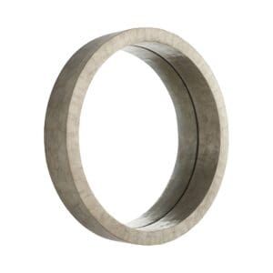 Triton Round Mirror Designed by J Kent Martin | Taupe - Small