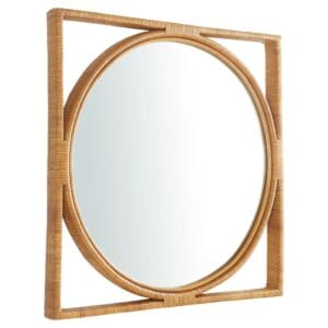 Pemba Mirror Designed by J Kent Martin | Brown - Large