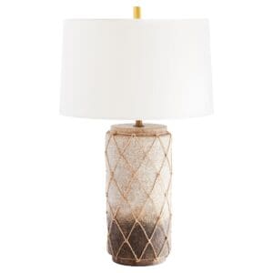 Tenea Table Lamp Designed by J Kent Martin | Brown Ombre