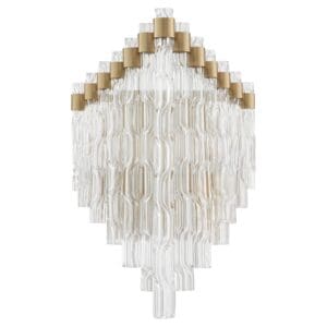 Nobel Wall Sconce - Aged Brass