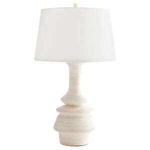Barcelona Table Lamp Designed by J Kent Martin |White