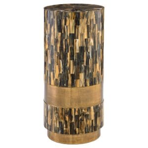 Cairo Side Table Designed by J Kent Martin | Faux Horn