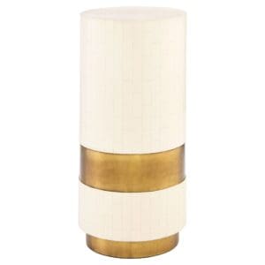 Monoco Side Table Designed by J Kent Martin |Faux Bone
