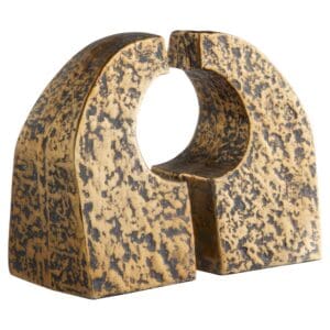 Apostrophe Bookends Designed by J Kent Martin | Antique Brass