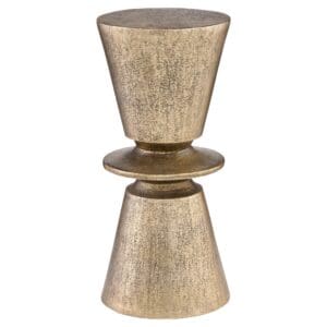 Clepsydra Accent Table | Antique Brass