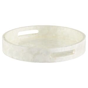 Triton Round Tray Designed by J Kent Martin | Pearl - Small