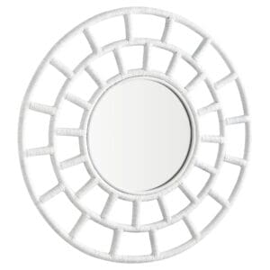 Comoros Mirror Designed by J Kent Martin | White - Small