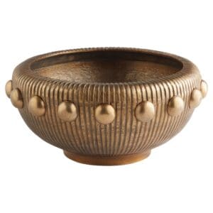Batten Bowl Designed by J Kent Martin | Antique Brass