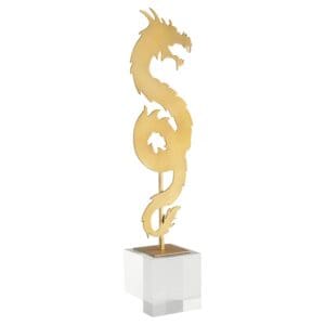 Haku Dragon Designed by J Kent Martin | Gold - Tall