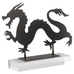 Shenron Dragon Designed by J Kent Martin | Black - Horizontal