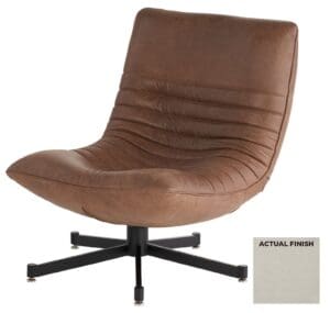 Eduarda Chair | Taupe Leather