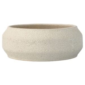 White on Terra Bowl Designed by Thom Filicia | Porous White - Large