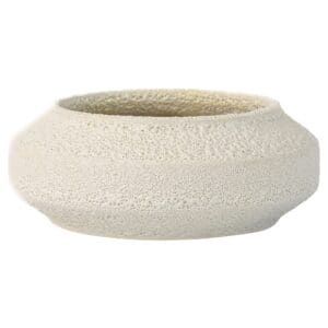 White on Terra Bowl Designed by Thom Filicia | Porous White - Low