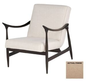 Oscar Arm Chair | Camel Chenille | Light Brown