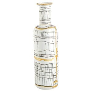 Lindus Vase | Black & White - Medium