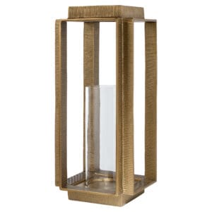 Graycliff Lantern Designed by J Kent Martin | Aged Brass - Large