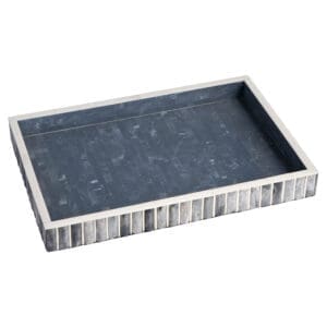 Lapis Tray | Blue | White - Large