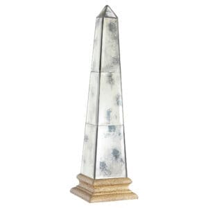 Luxor Obelisk Designed by J Kent Martin | Antique Brass - Large