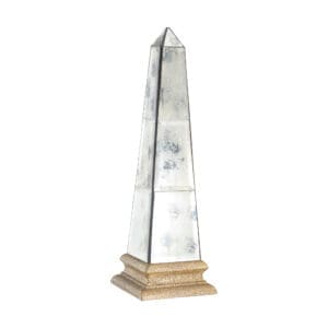 Luxor Obelisk Designed by J Kent Martin | Antique Brass - Small