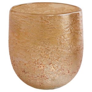 Golden Taffy Vase | Light Gold - Medium