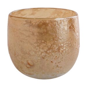 Golden Taffy Vase | Light Gold - Small