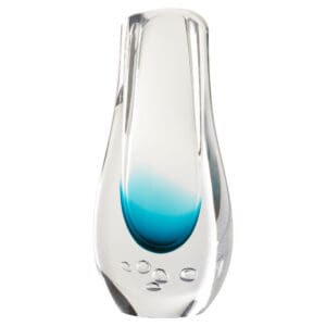 Tidepool Vase | Clear | Blue - Large