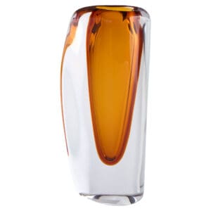 Rovno Vase | Amber | Clear - Large