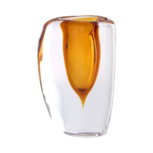 Rovno Vase | Amber | Clear - Medium