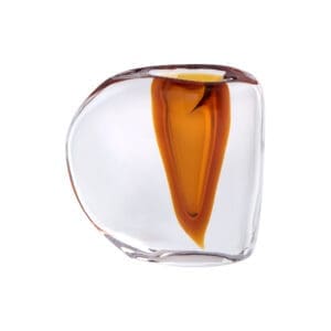 Rovno Vase | Amber | Clear - Small
