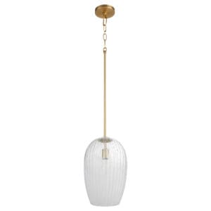 Southport Pendant | Aged Brass - Small