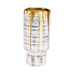 Athenian Vase | Beige | Black - Small